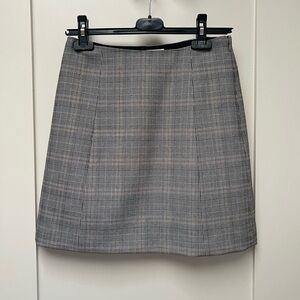Aritzia Babaton Plaid Skirt